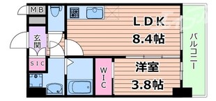 エスリードレジデンス梅田マークスの物件間取画像